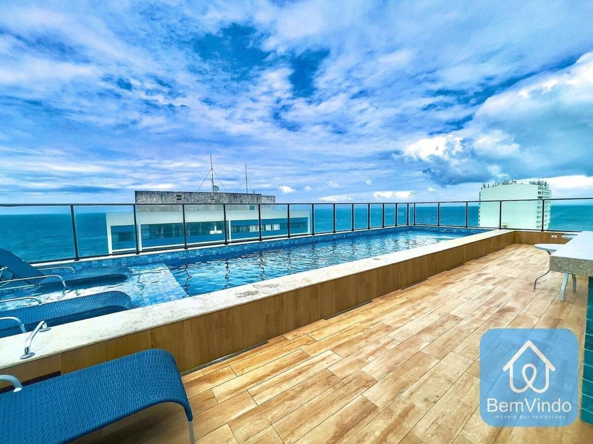 Apartamento Luxuoso Ao Lado Do Farol Da Barra Salvador da Bahia Dış mekan fotoğraf